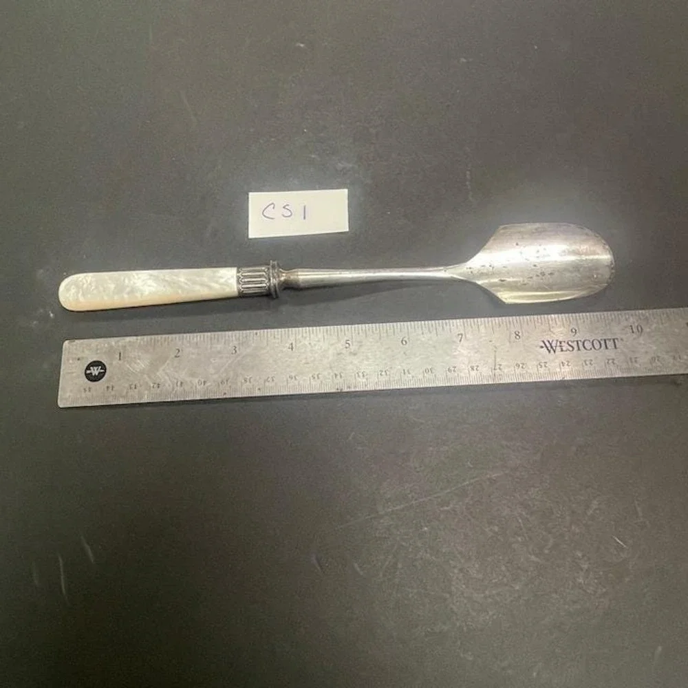 Unbranded antique silver